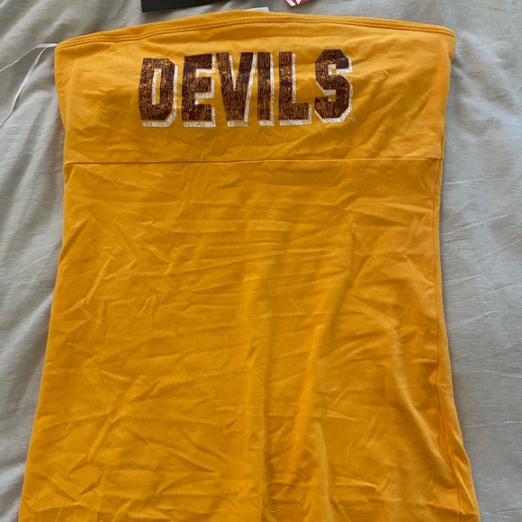 Women's ASU Gold Tube Top - Picture 1 of 4